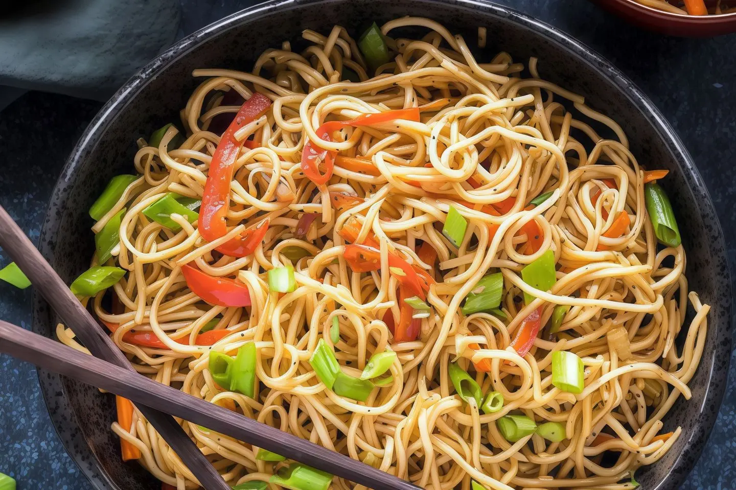 Veg Hakka Noodles