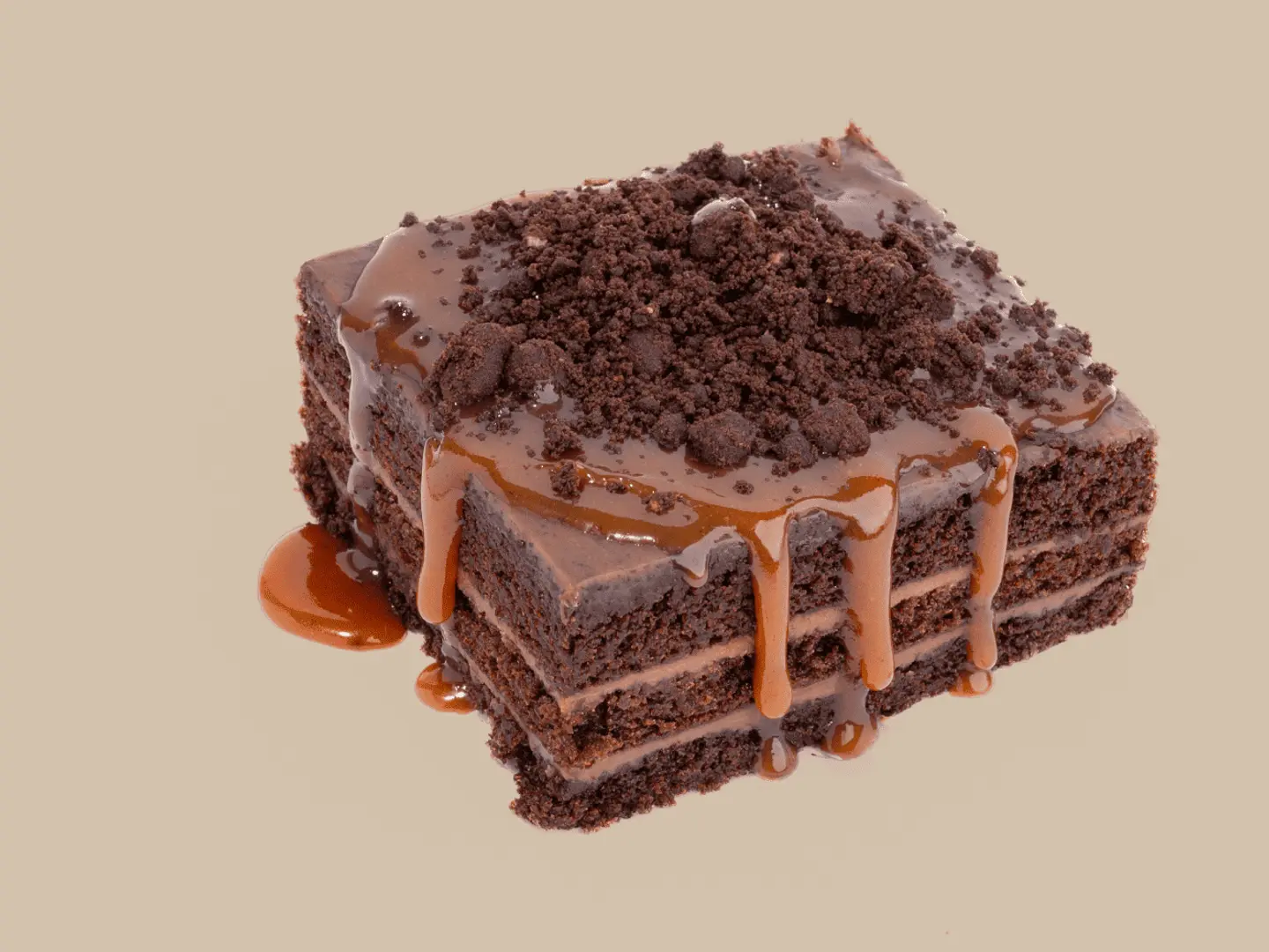 Caramel Chocolat Cake