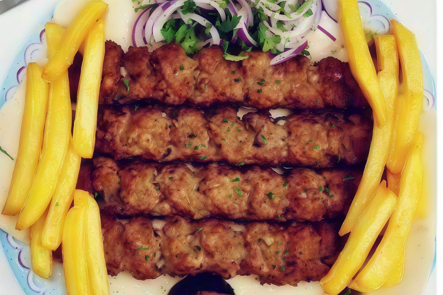 كباب بالبطاطس  - كيلو