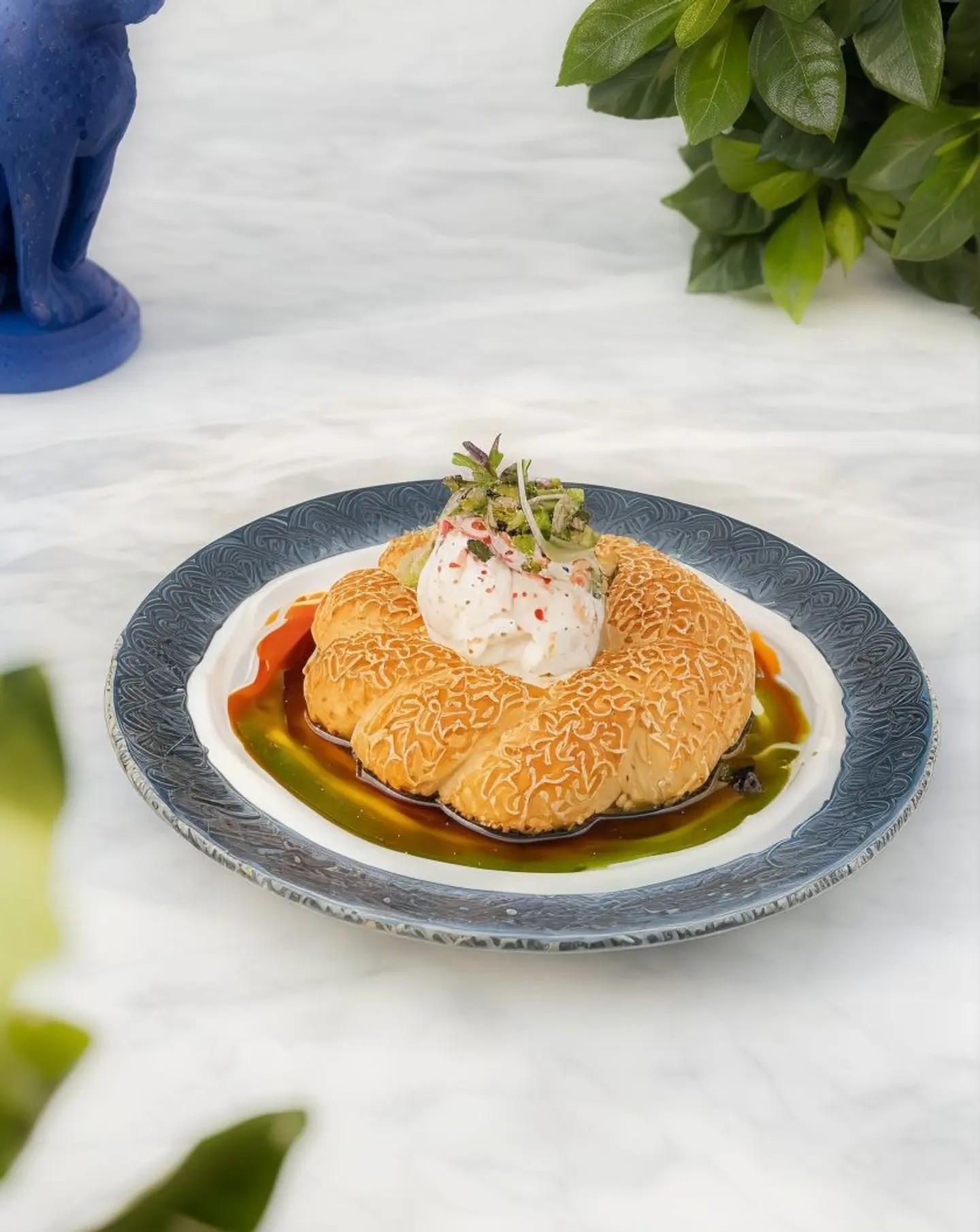 Turkish Simit Benedict