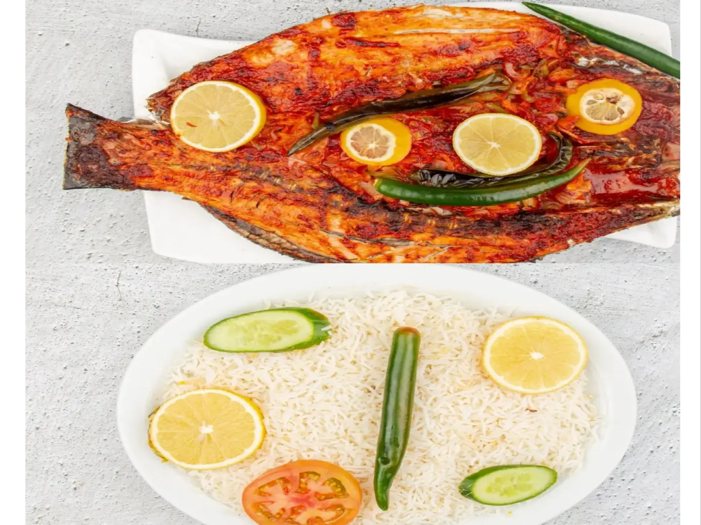 كومبو وجبة سمك العروسة