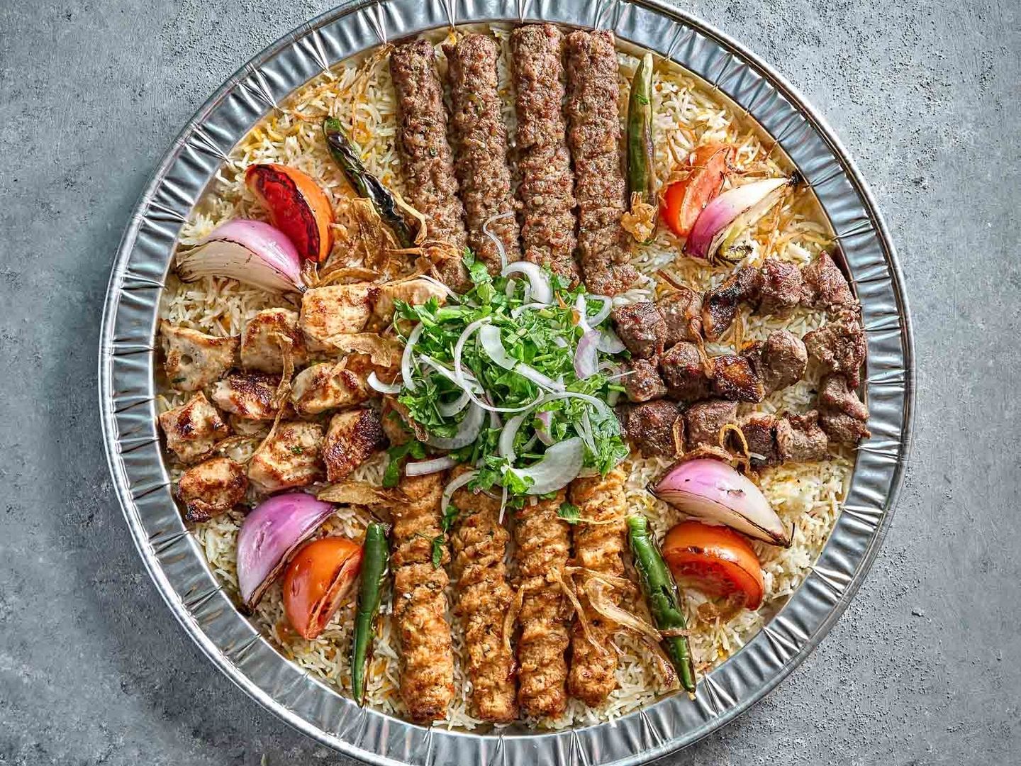 Grilled Mufattah 14 Skewers