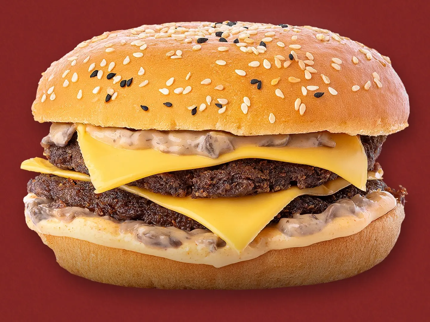 Double Mushroom Burger