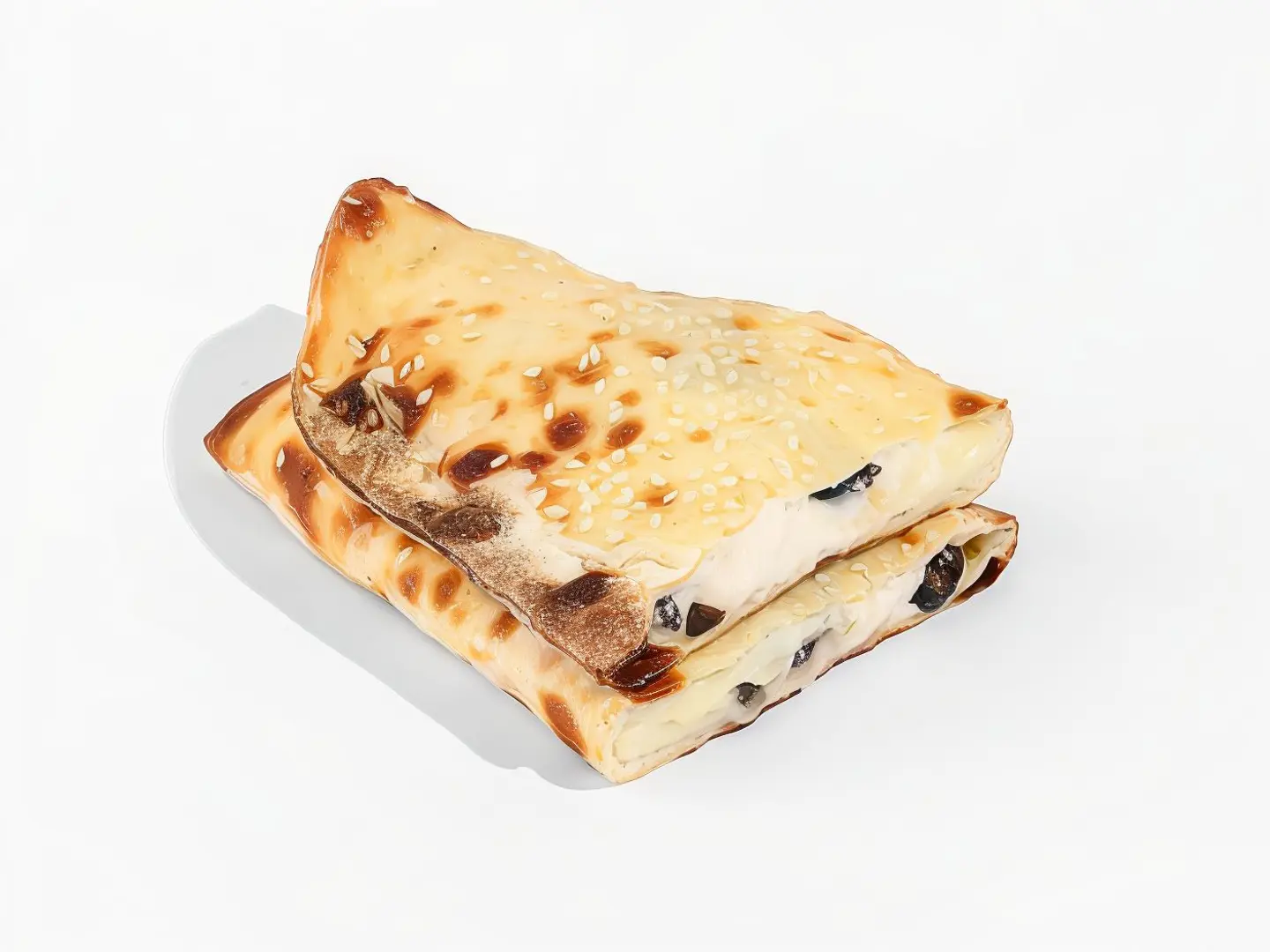 لبنة بالجبن و الزيتون