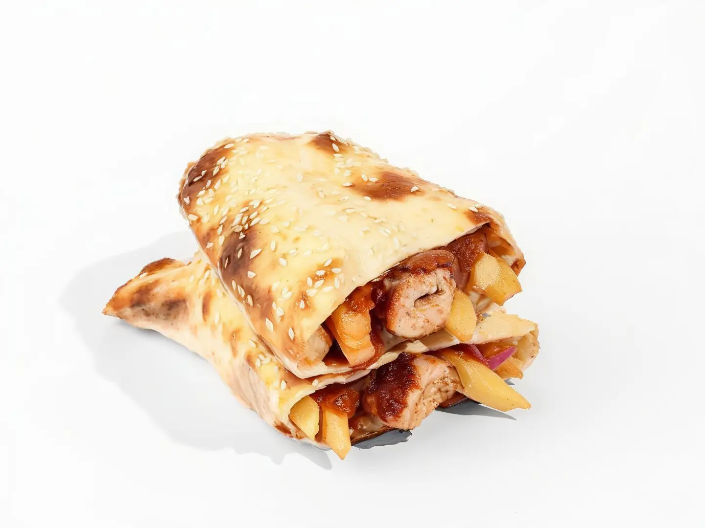 كباب دجاج ملغوم فطيرة