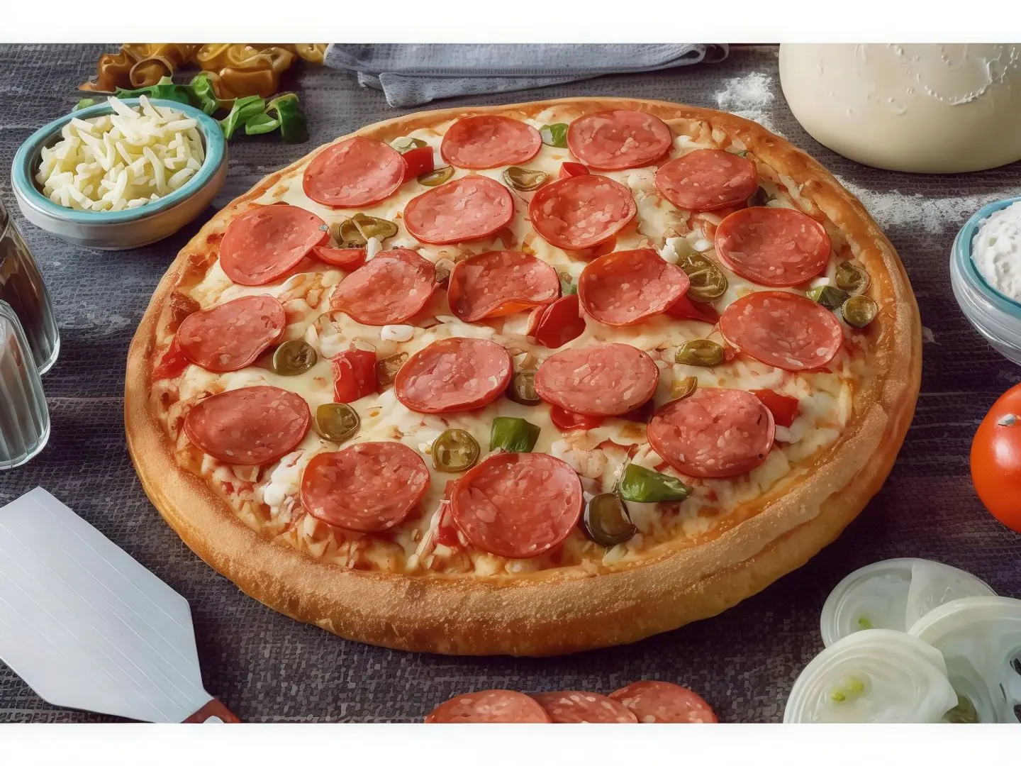 Plain Pepperoni Pizza - Small