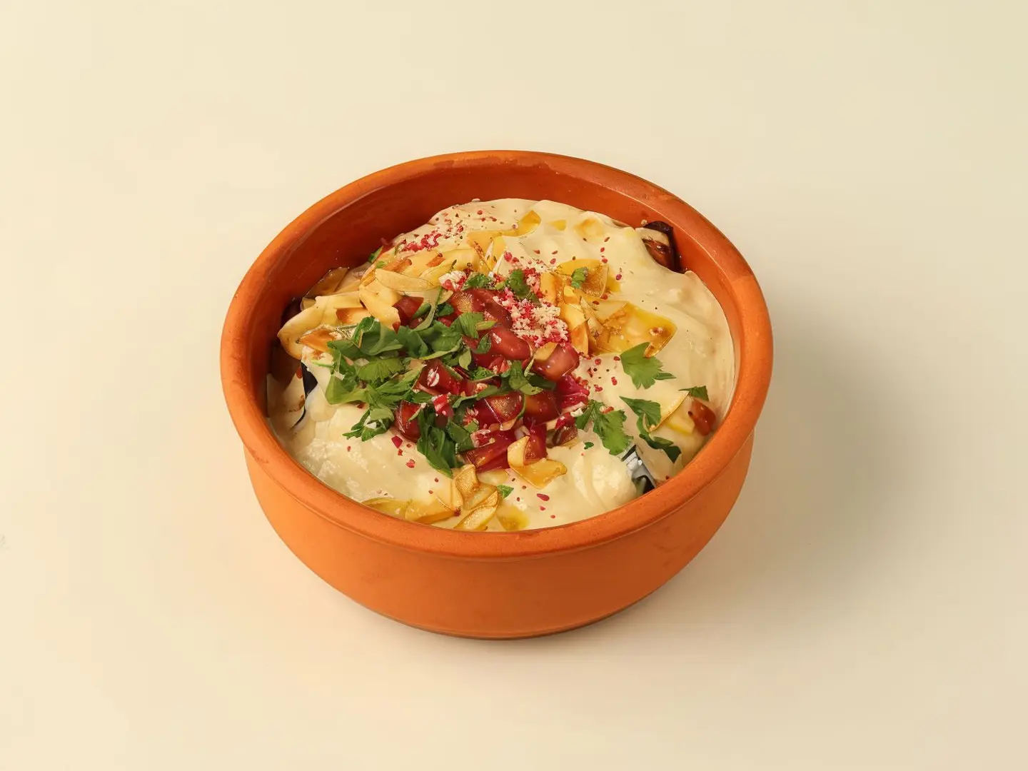 فتة باذنجان