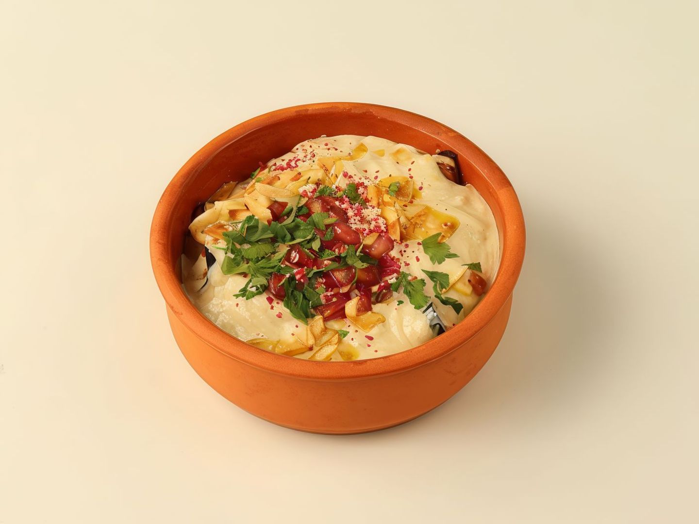 فتة باذنجان