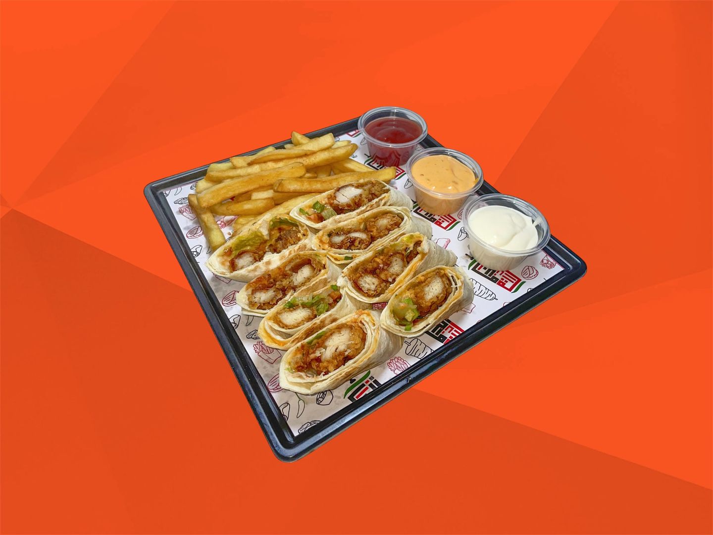 صحن عربي كرسبي صغير