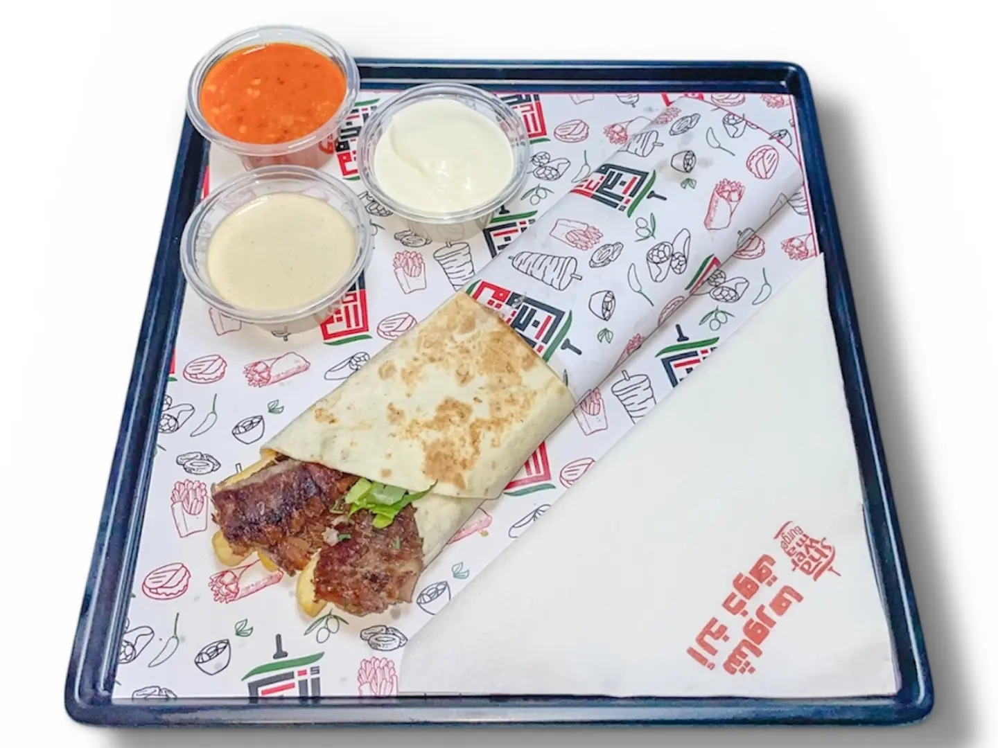 صاروخ شاورما لحم صغیر