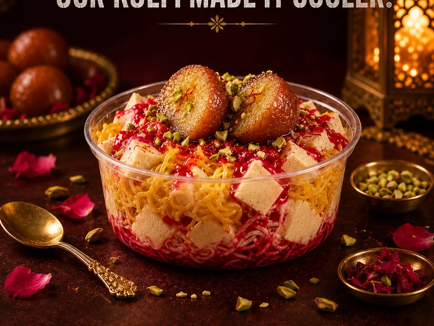 Gulab Jamun Falooda