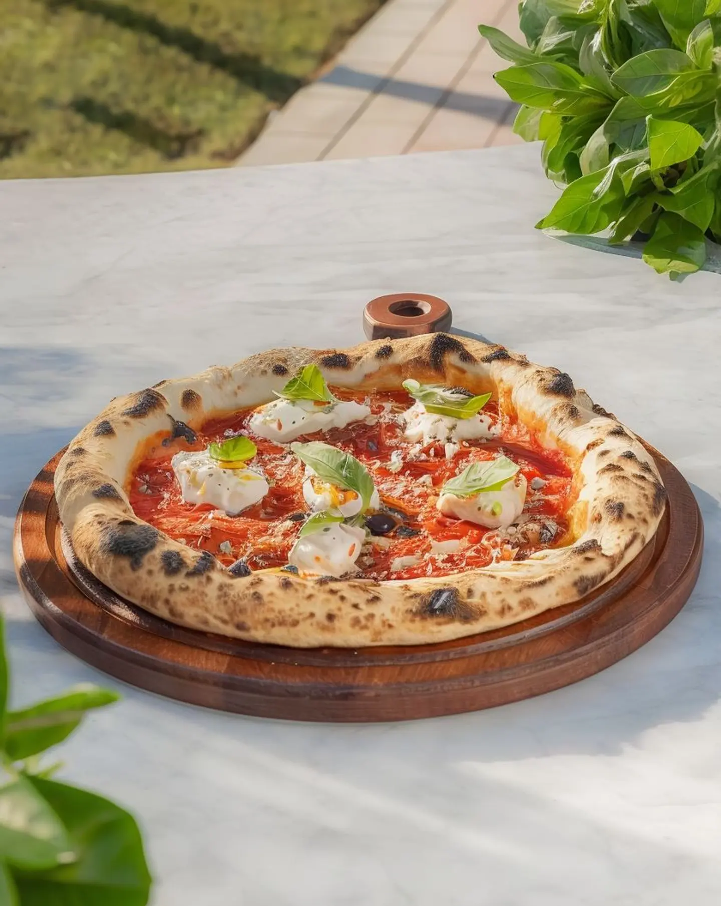 Burrata Pizza