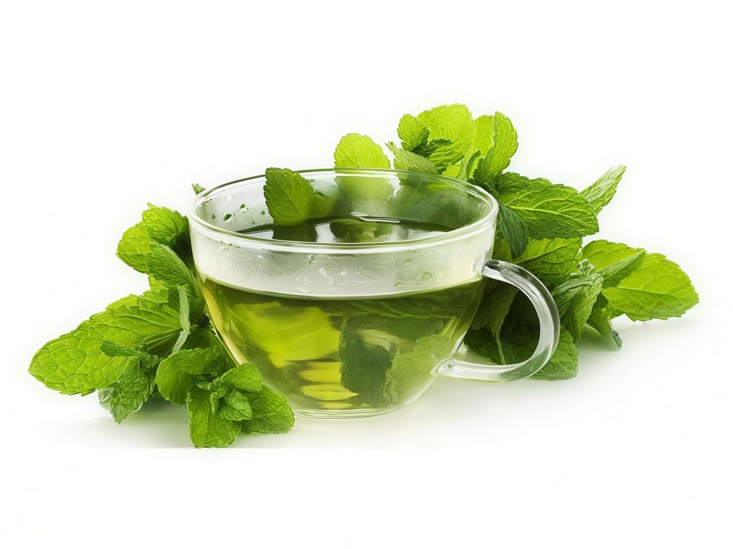 كوب نعناع