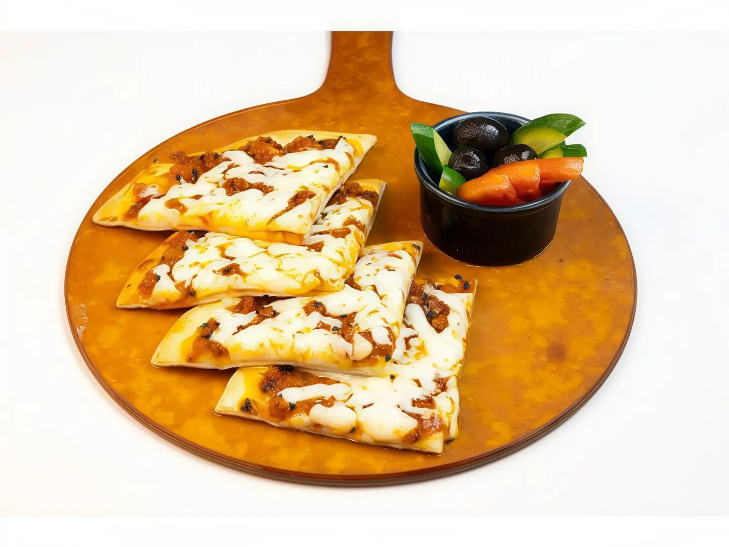 Muhammara With Cheese Mankousheh