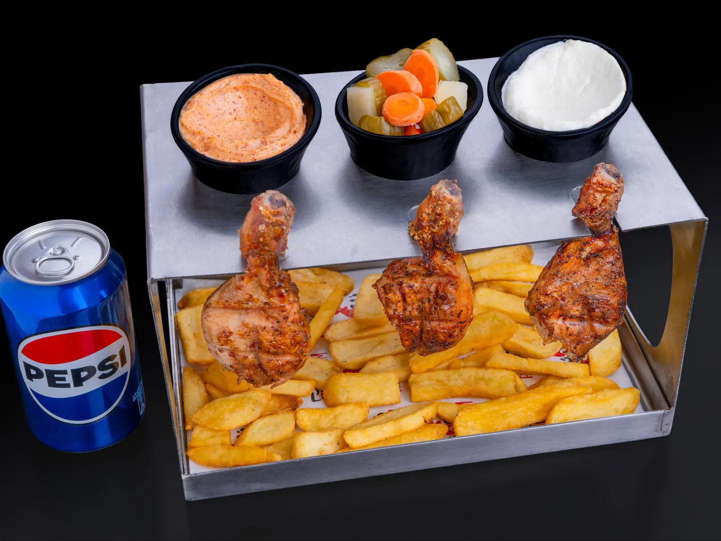 وجبة فخاد مشوية