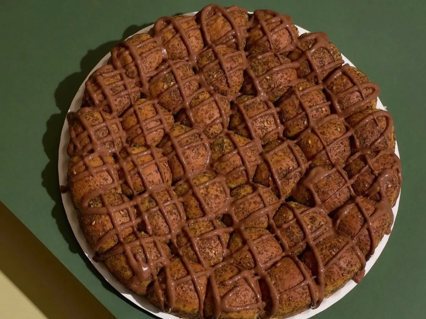 Large Size Nutella Zaatar Bun