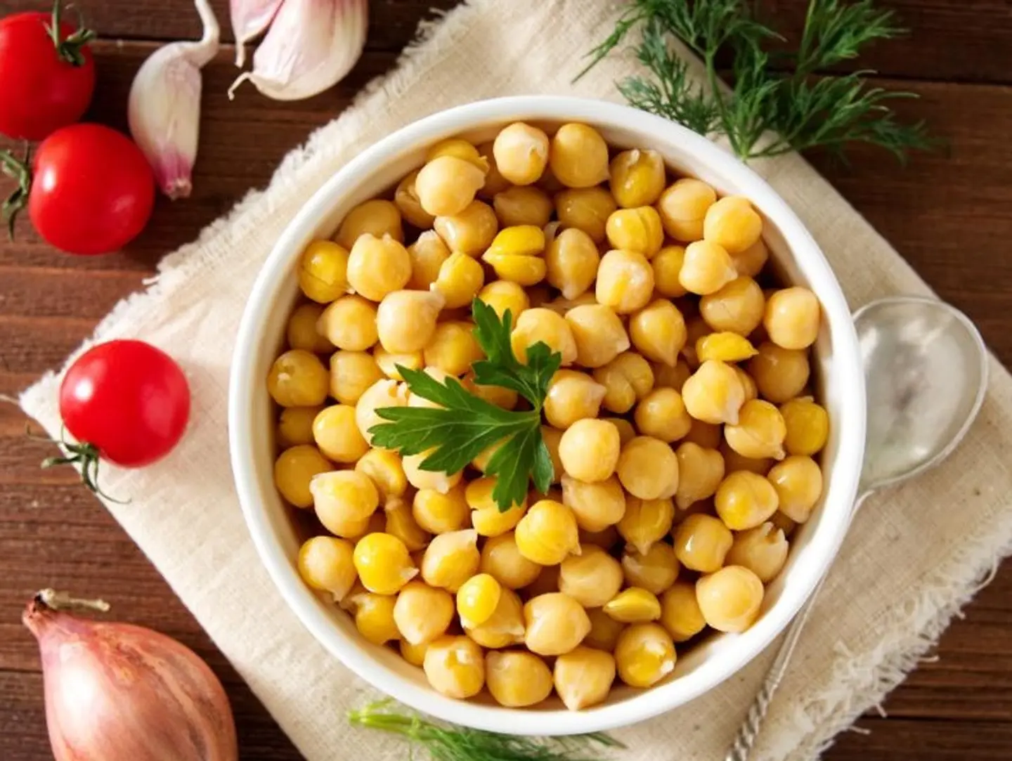 Chickpeas With Tahini