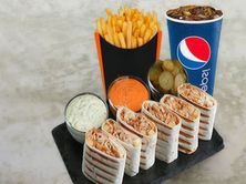 وجبة شاورما عربي