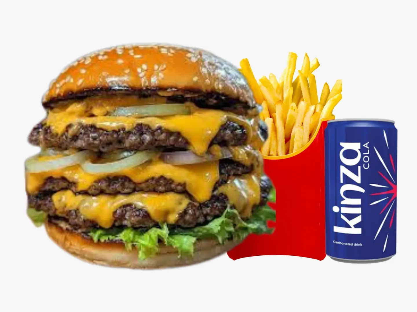 Double Patty Meat Burger