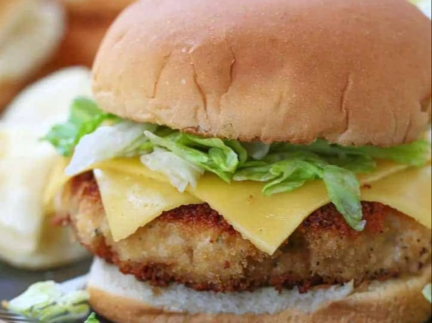 Chicken Patty Burger (Normal)