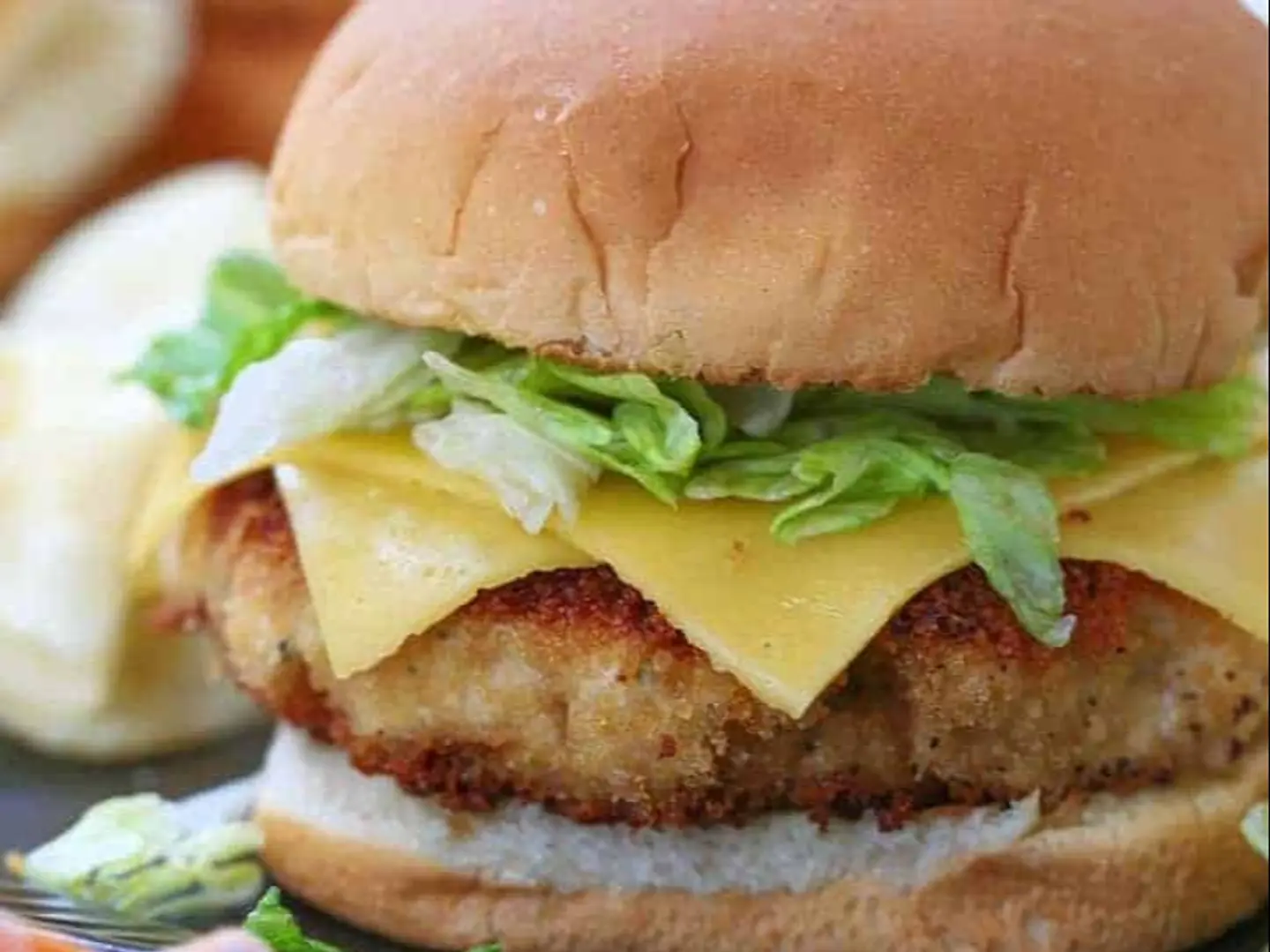 Chicken Patty Burger (Spicy)