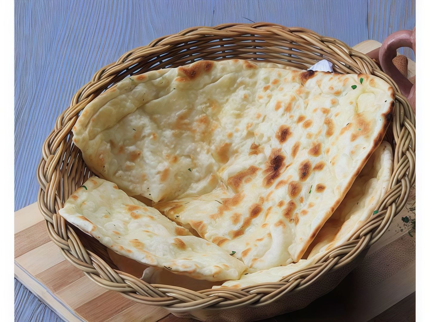نان بالثوم