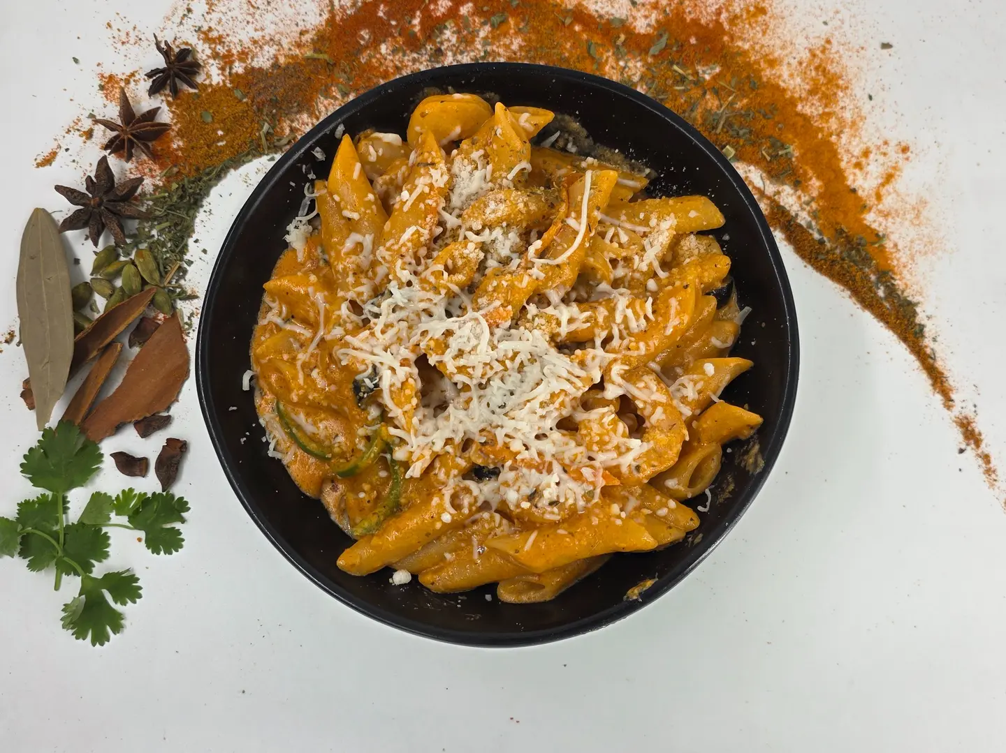Italian Alfredo Pasta With Shrimp