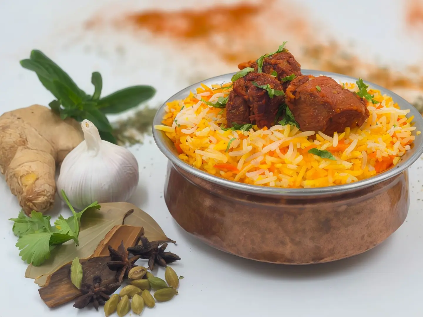 Fresh Baladi Lamb Biryani