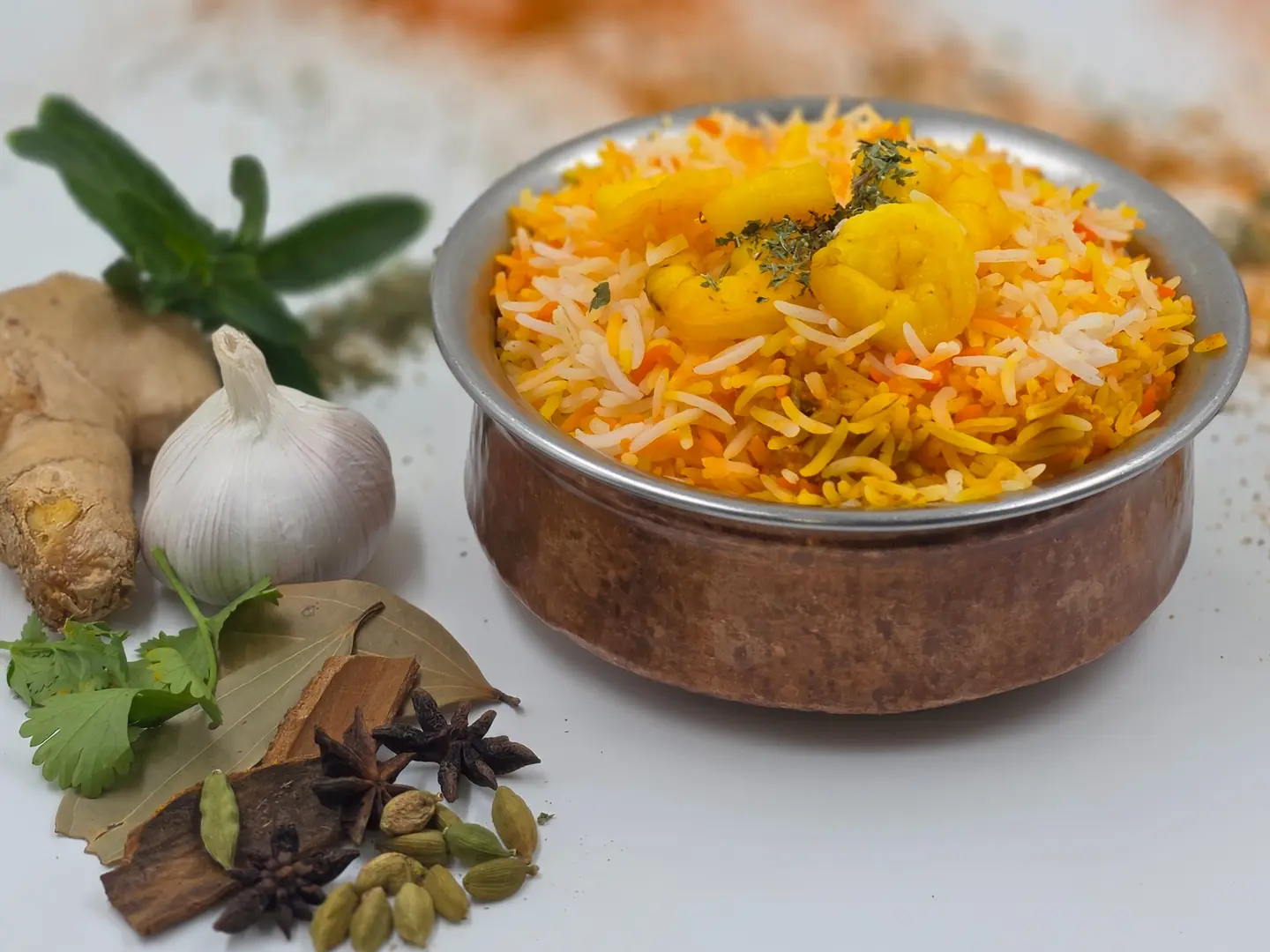 Shrimp Biryani