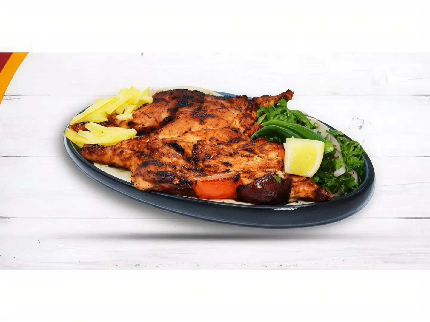 Whole Plain Charcoal Grilled Chicken