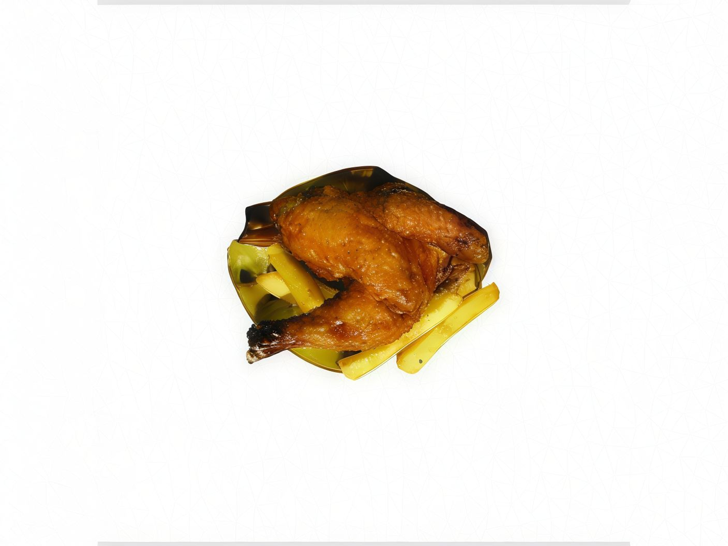Half Plain Fried Chicken