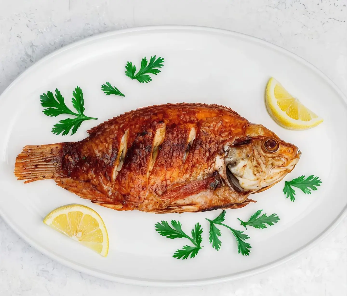 Fried Tilapia Fish