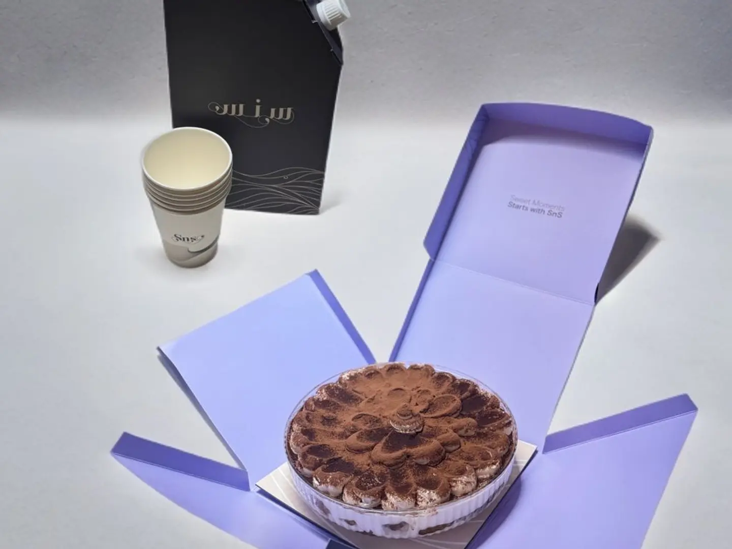 Large Tiramisu With Coffee