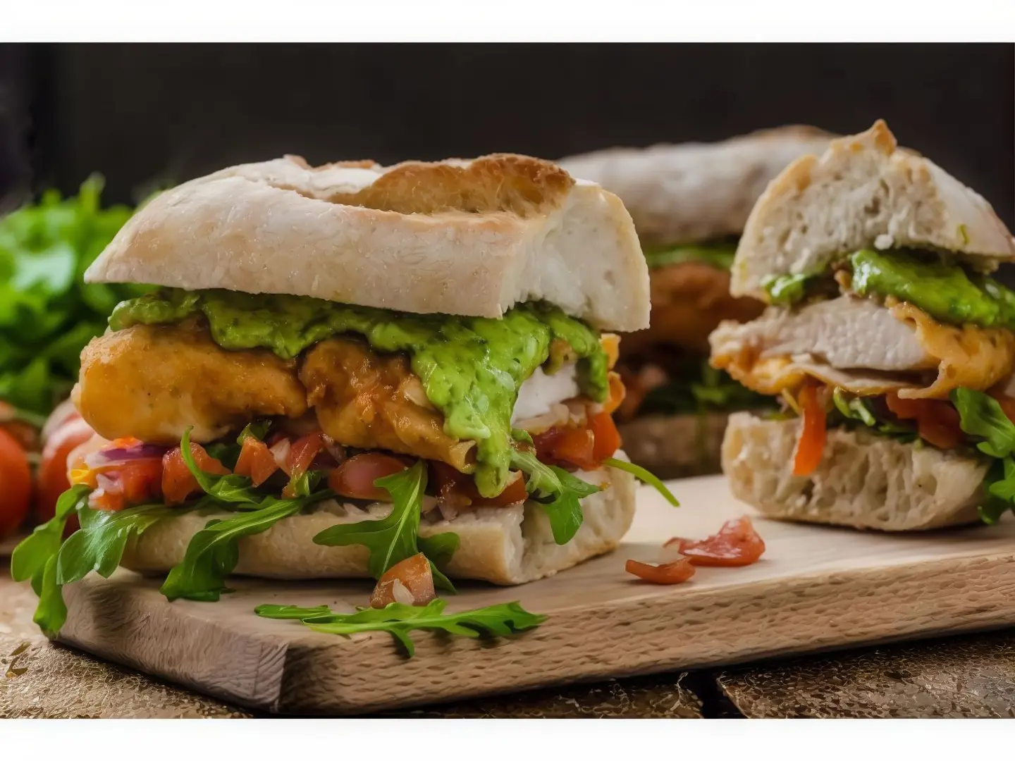 تشيكن افوكادو