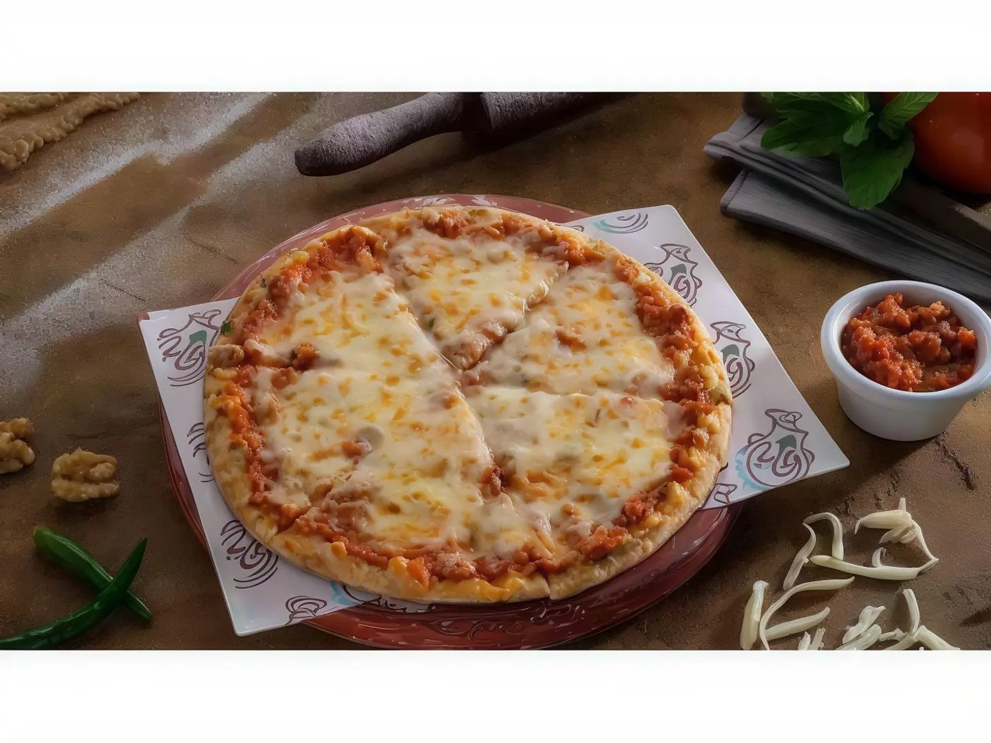Cheese With Muhammara