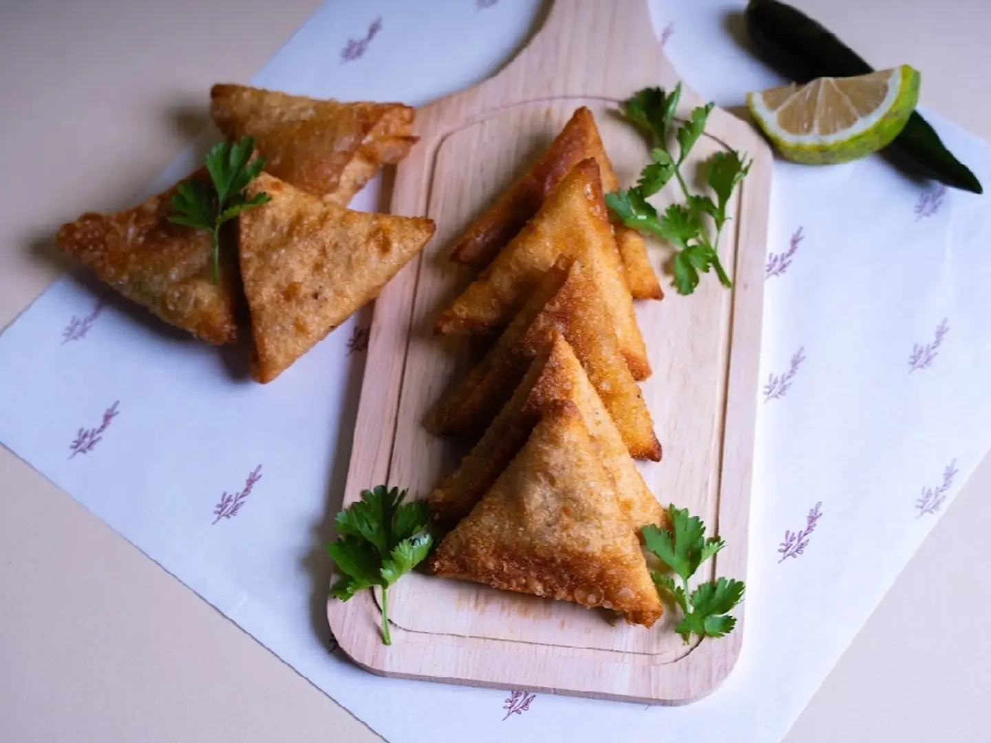 سمبوسة رقاق دجاج