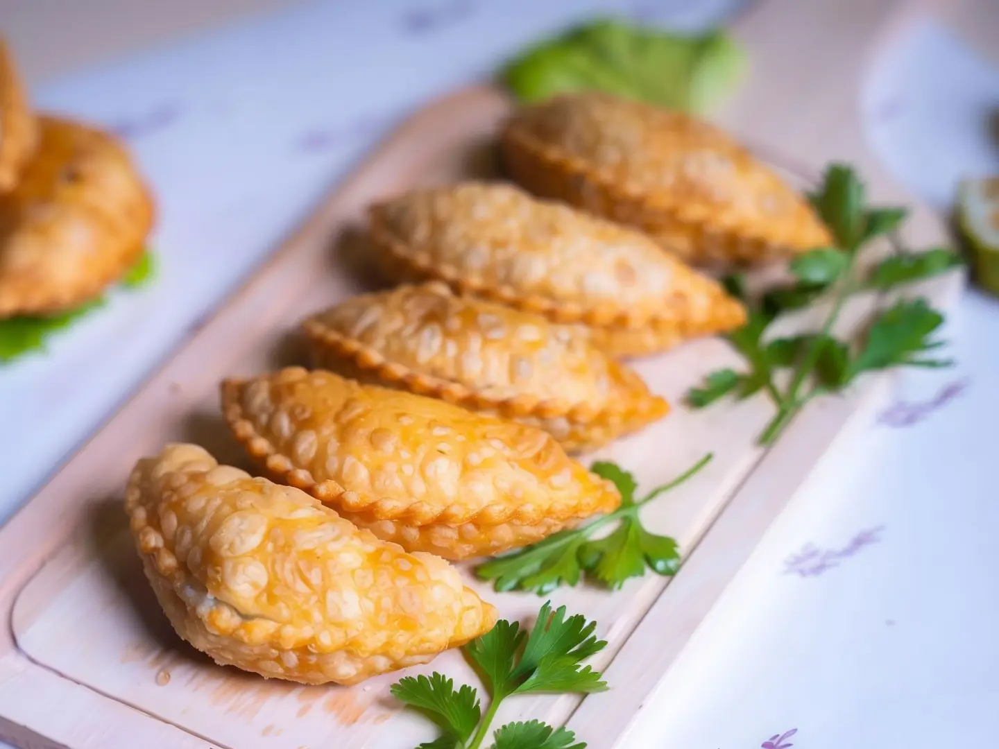 Sambosa With Cheese Puff