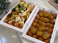 فطاير مع لقيمات ب الجبن