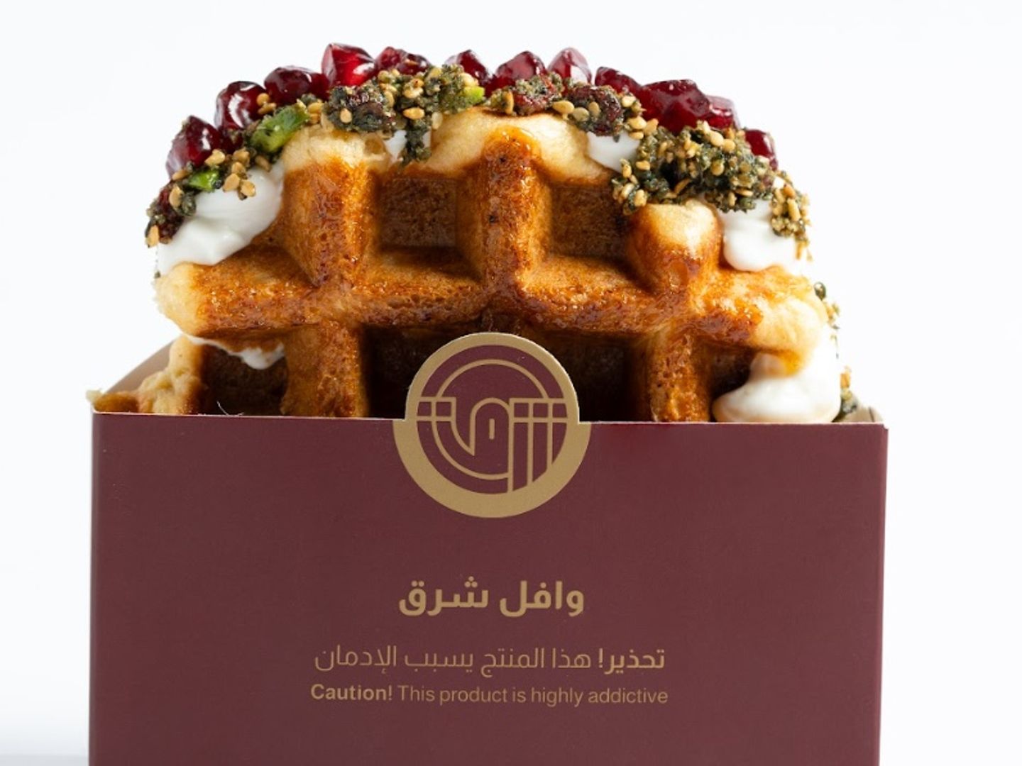 وافل لبنة بالزعتر