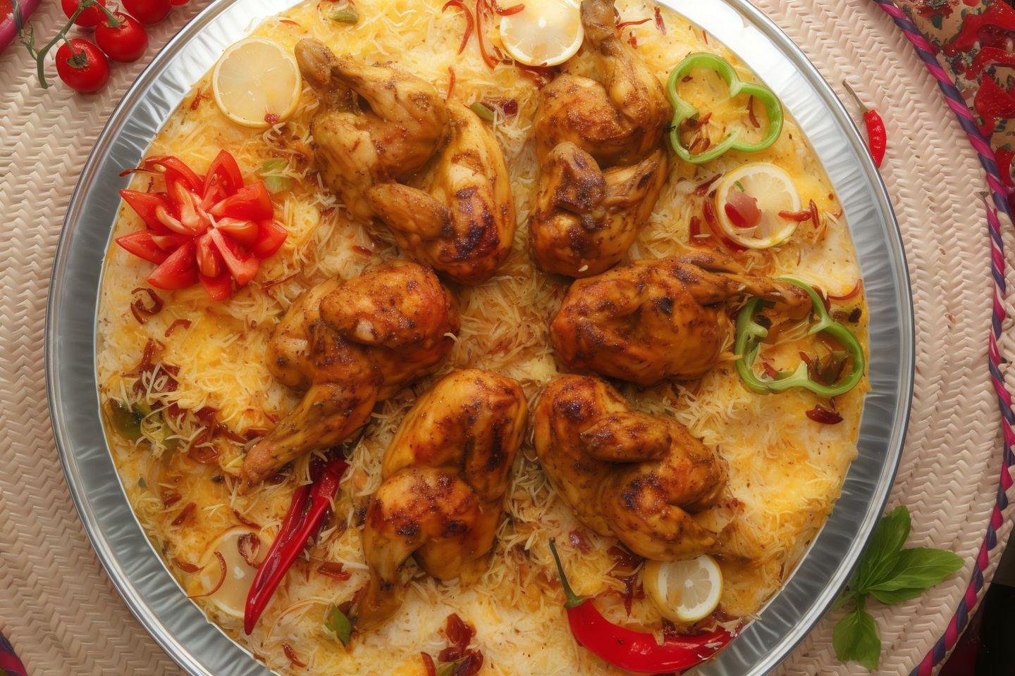 الوليمة النجدية دجاج