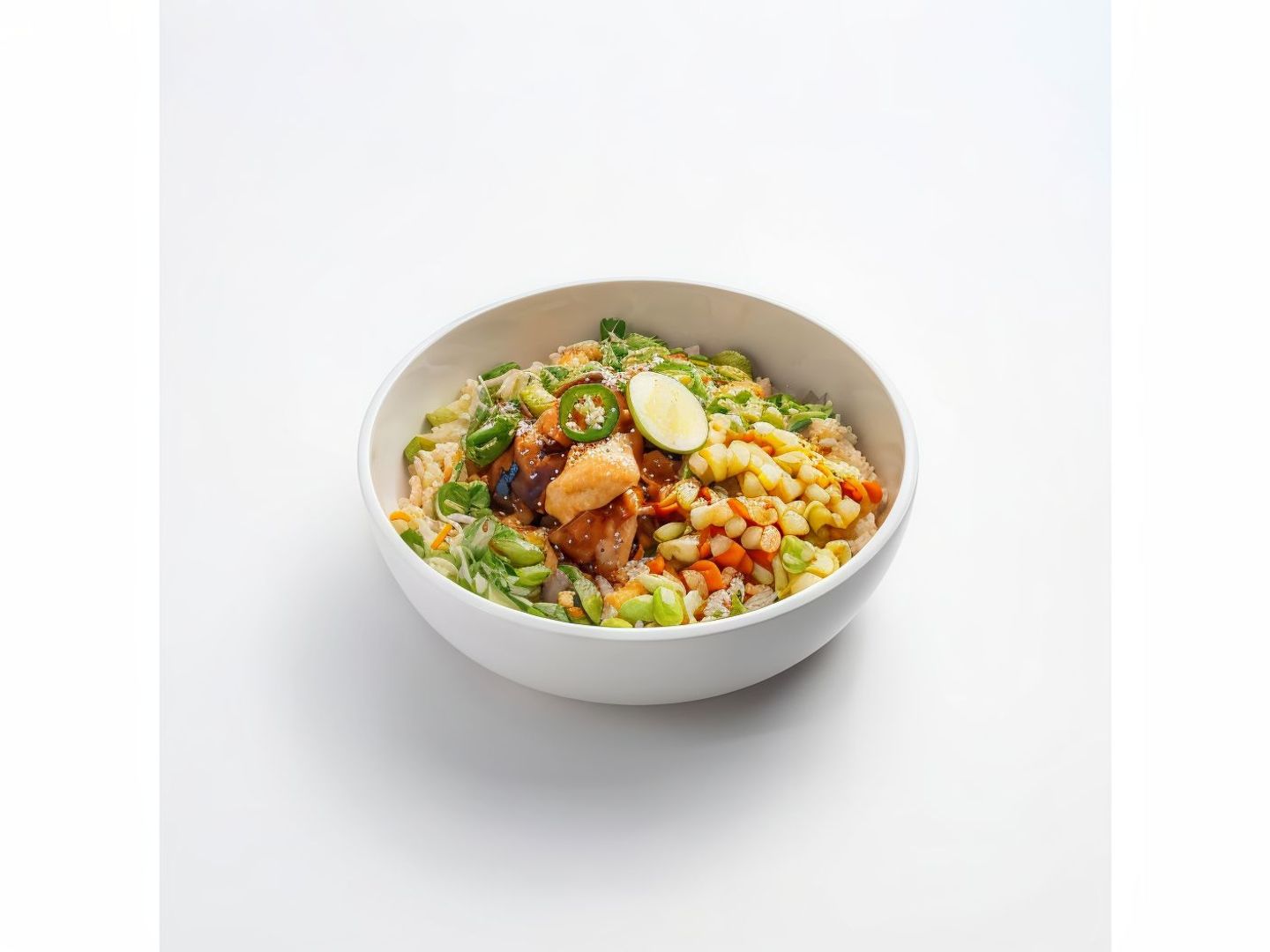 Korean Chicken Bowl By Hakim Bagabas