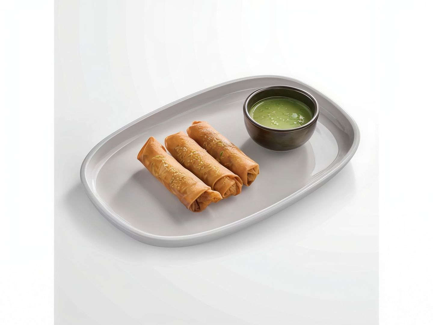 Butter Chicken Spring Rolls By Omar Al Watban