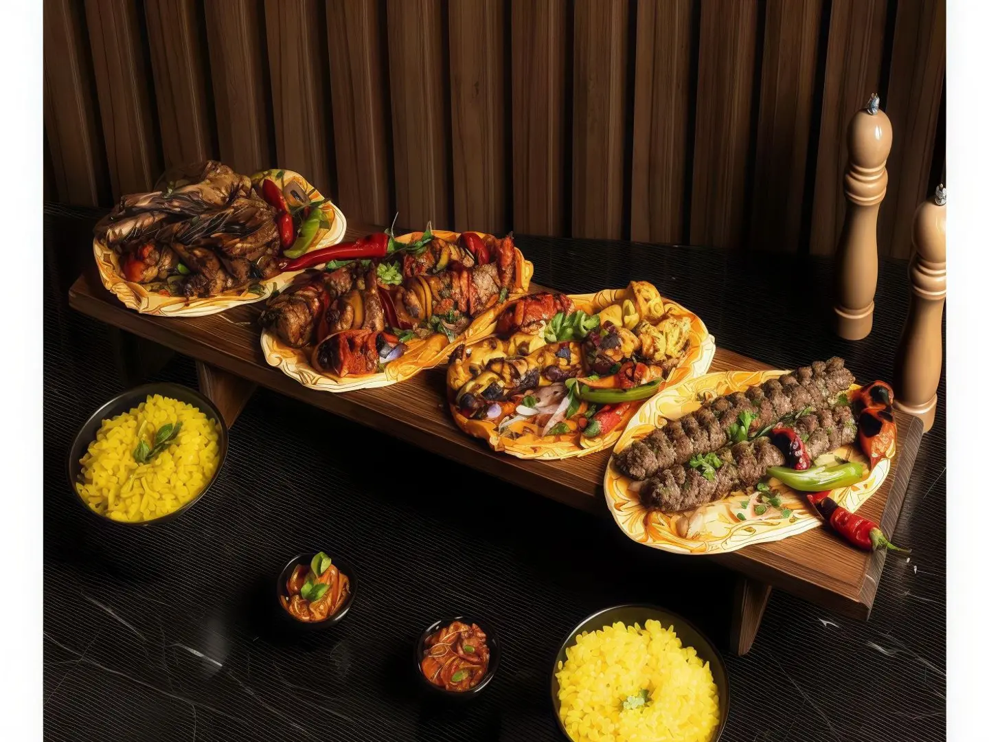 طبق رامبل العائلي