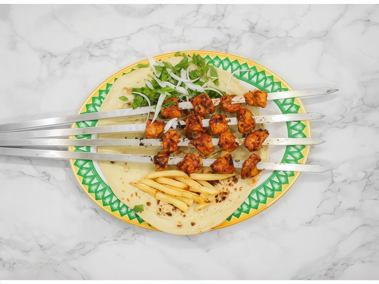 Shish Tawook Plate