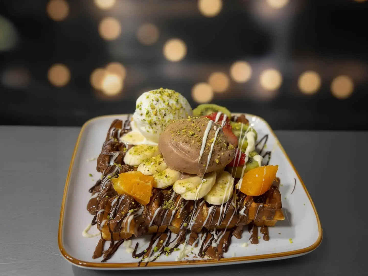 Waffle Fruits
