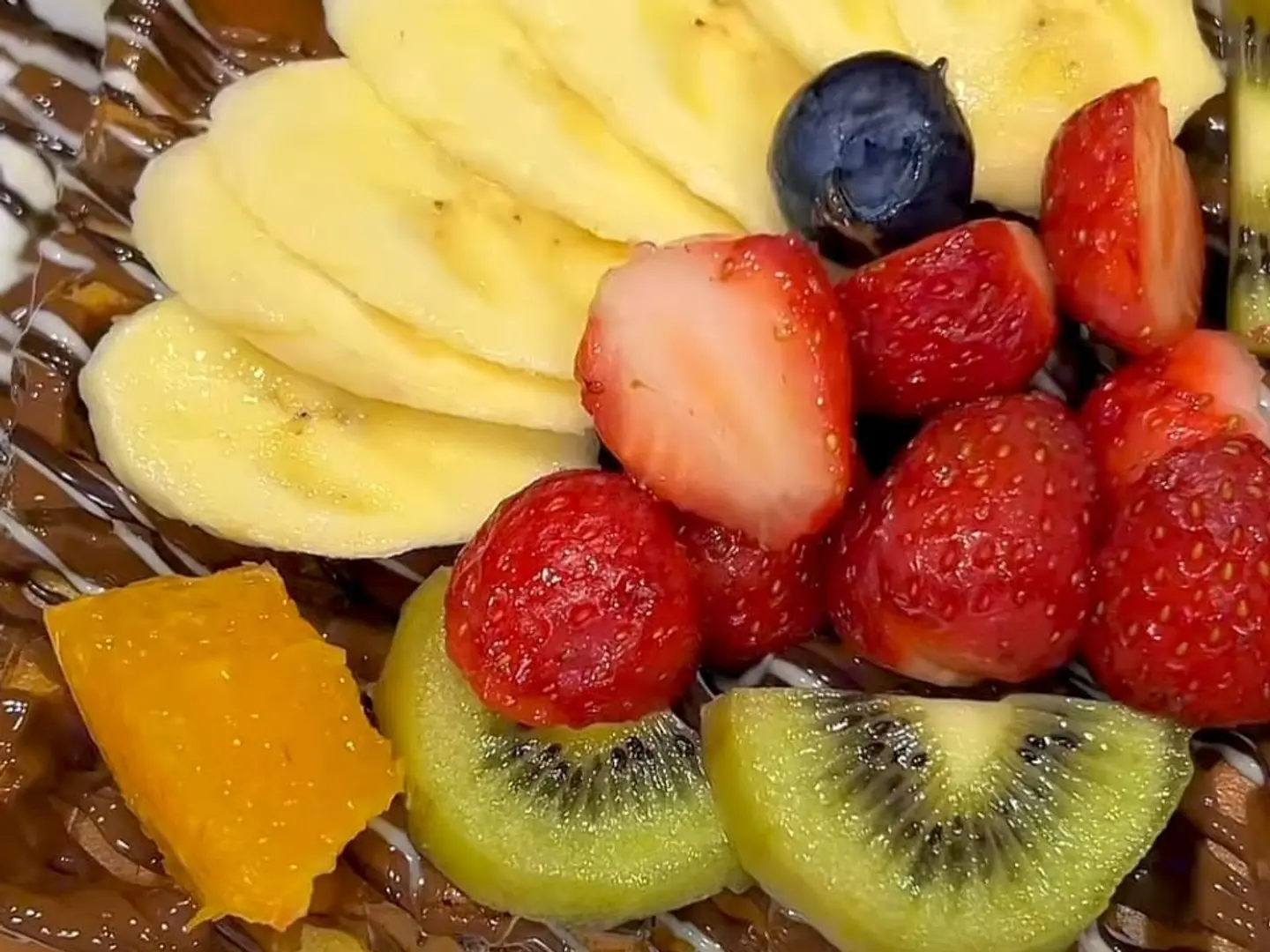 Waffle Turkish Fruits