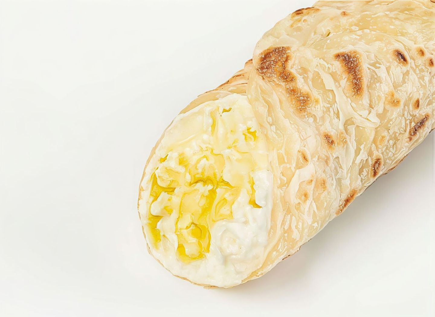 Chapati With Honey And Labneh