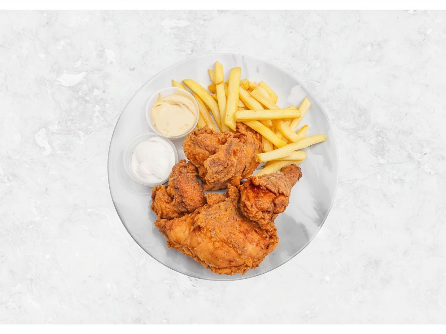 Half Broasted Chicken
