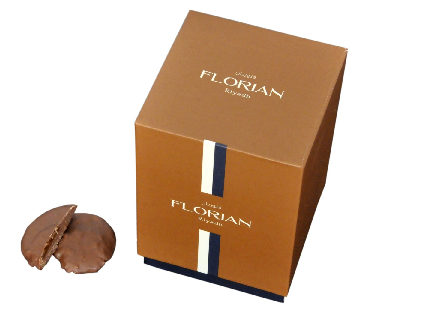 كربس بالكراميل مغطى بالشوكولاته