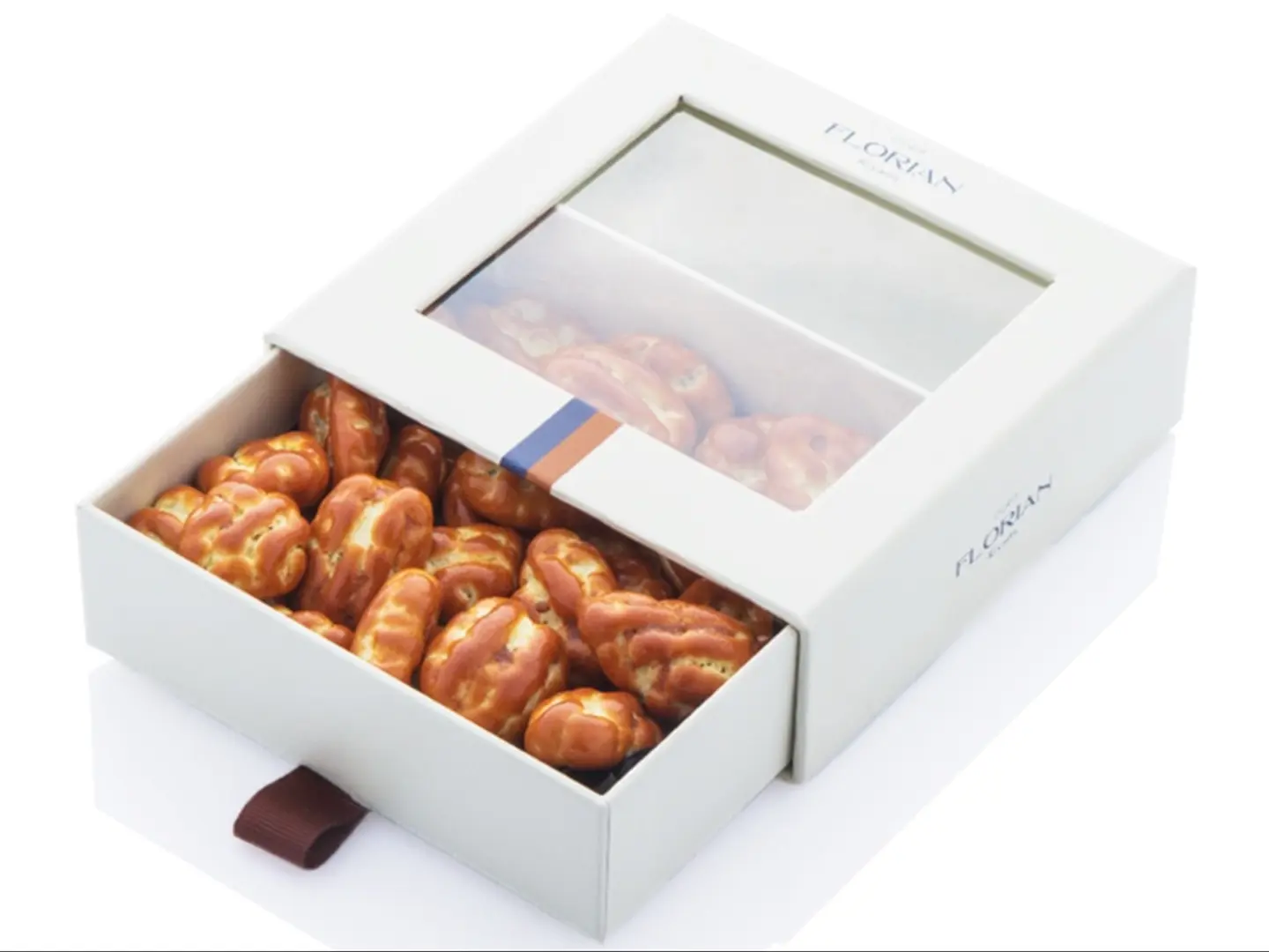 جوز أمريكي مغطى بالكراميل